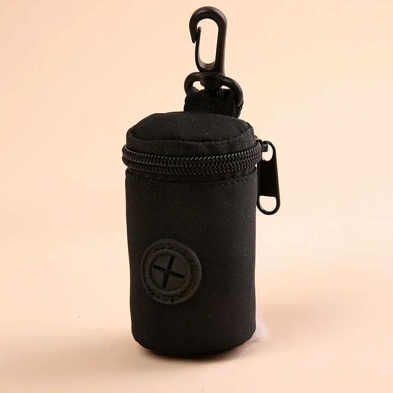 Pet feces bag can be hung with dog garbage bag, outdoor pet training miscellaneous storage bag, toilet pick up device