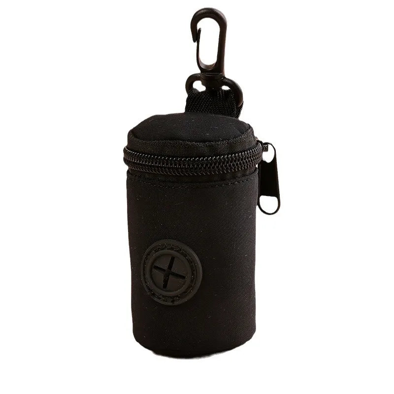 Pet feces bag can be hung with dog garbage bag, outdoor pet training miscellaneous storage bag, toilet pick up device