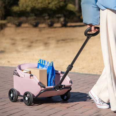 Small Pet Stroller for Dogs Cats Baby Strollers Outdoor Activities Lightweight and Foldable Travel Carrying Bag Pet Products