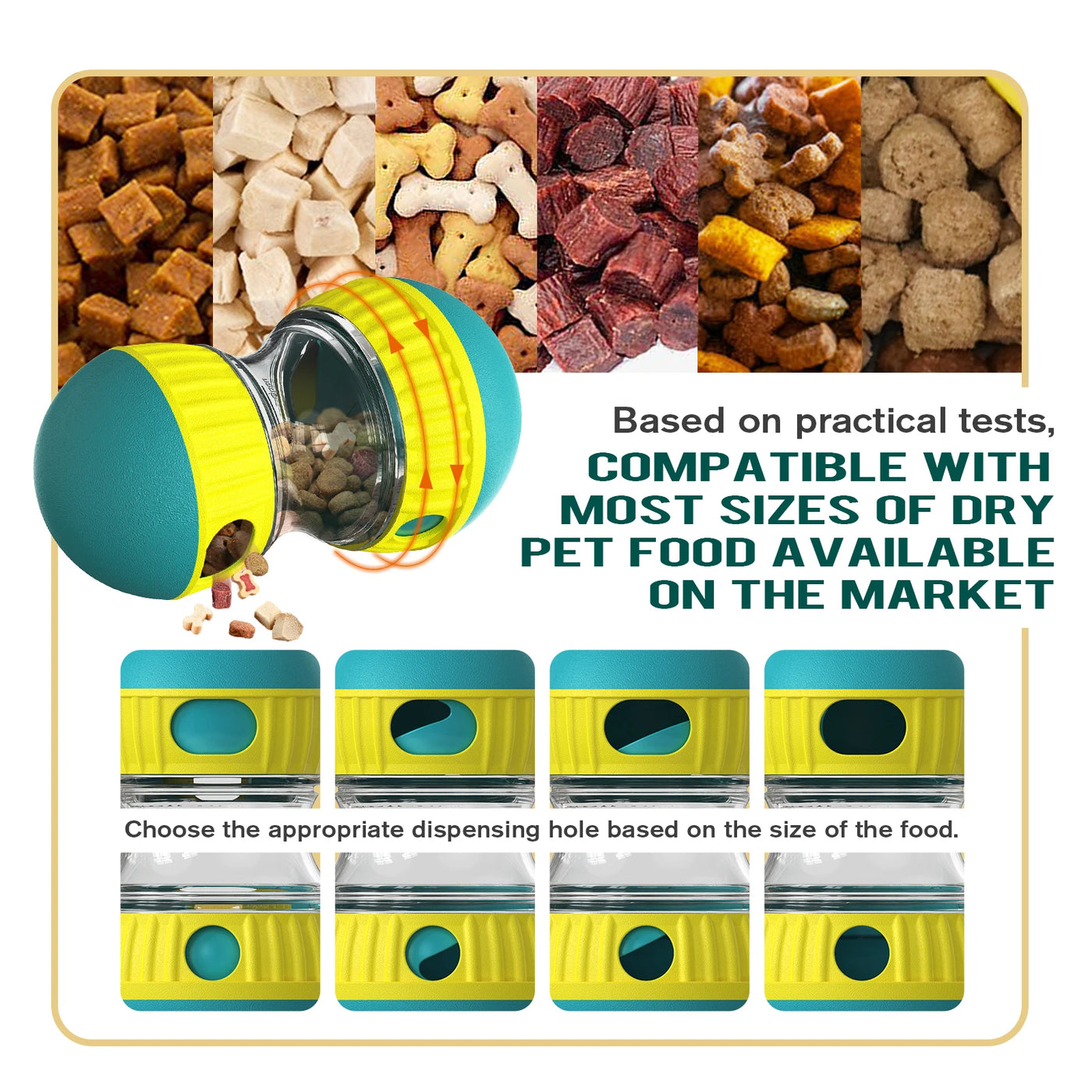 Pet Toys Slow Feeder Ball Food