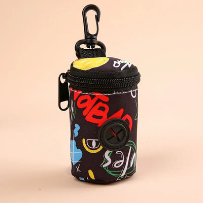 Pet feces bag can be hung with dog garbage bag, outdoor pet training miscellaneous storage bag, toilet pick up device