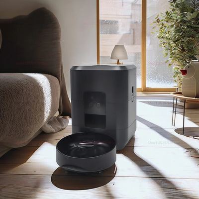 2025 Smart 2L Pet Feeder Automatic Wifi App-Controlled Dry Food Dispenser for Cats Dogs Home Pet Supplies Dinner Time Pet Care.