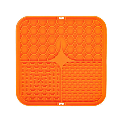 Pet Lick Silicone Mat for Dogs Pet Slow Food Plate Dog Bathing Distraction Silicone Dog Sucker Food Training Dog Feeder Supplies
