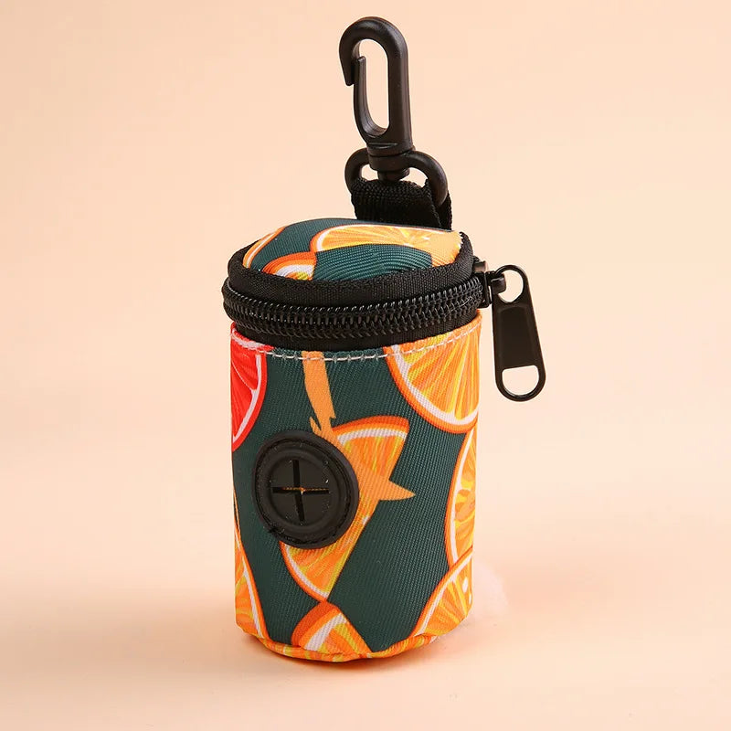 Pet feces bag can be hung with dog garbage bag, outdoor pet training miscellaneous storage bag, toilet pick up device
