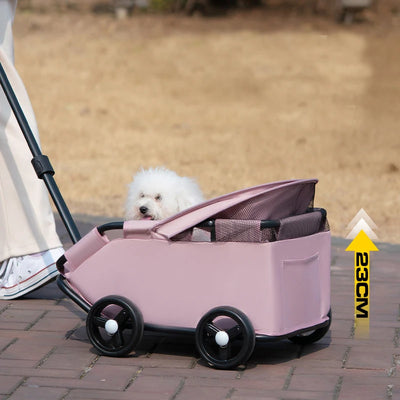 Small Pet Stroller for Dogs Cats Baby Strollers Outdoor Activities Lightweight and Foldable Travel Carrying Bag Pet Products