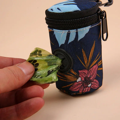 Pet feces bag can be hung with dog garbage bag, outdoor pet training miscellaneous storage bag, toilet pick up device