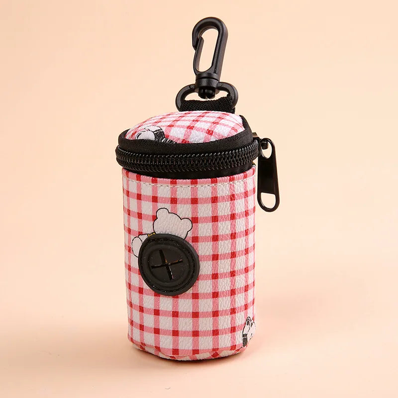 Pet feces bag can be hung with dog garbage bag, outdoor pet training miscellaneous storage bag, toilet pick up device